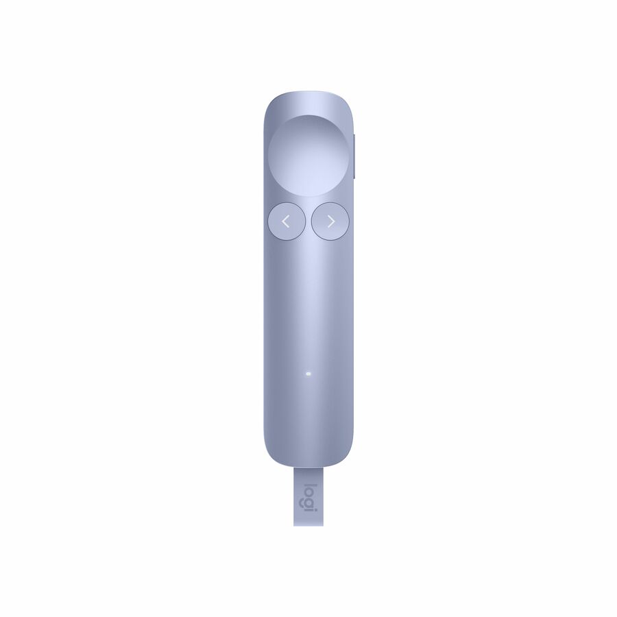 Logitech Spotlight 2 Presentation Remote, Wireless Presentation Clicker with Haptics, Digital Highlighting, Bluetooth®, and USB-C, Lilac