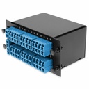 AddOn 48+3 Channel LGX DWDM Mux/Demux C16-C63 with OTDR, Test Tx/Rx, Upgrade, and Express Ports, LC/UPC Connectors