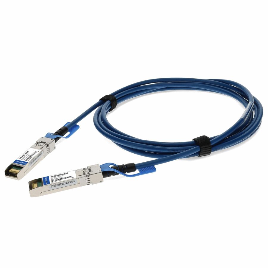 AddOn MSA and TAA Compliant 25GBase-CU SFP28 Direct Attach Cable (Passive Twinax, 1.5m, Blue)