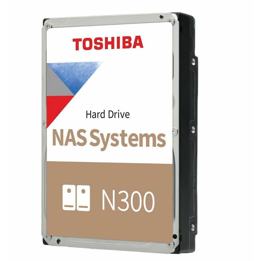 Toshiba N300 HDWG82AXZSTA 20 TB Hard Drive - 3.5" Internal - SATA (SATA/600) - Conventional Magnetic Recording (CMR) Method