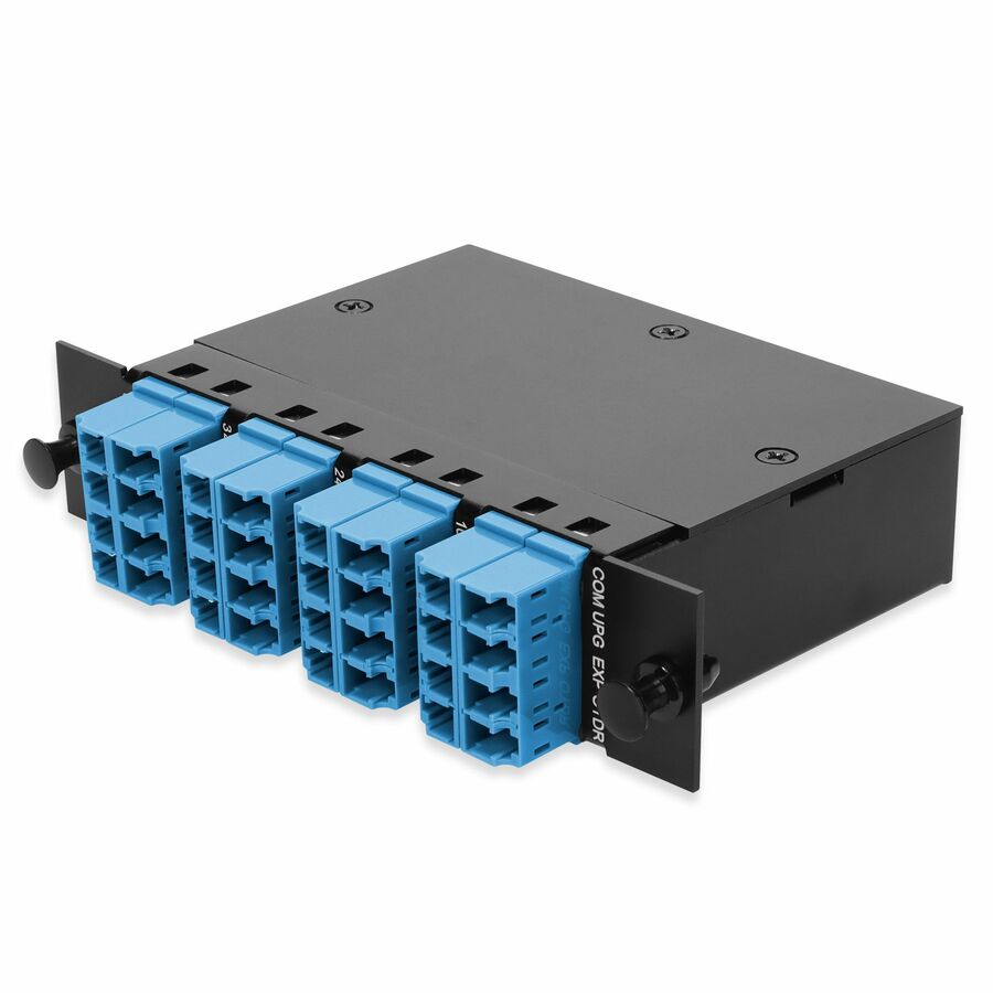 AddOn 24+3 Channel LGX DWDM Mux/Demux C16-C39 with OTDR, Test Tx/Rx, Upgrade, and Express Ports, LC/UPC Connectors