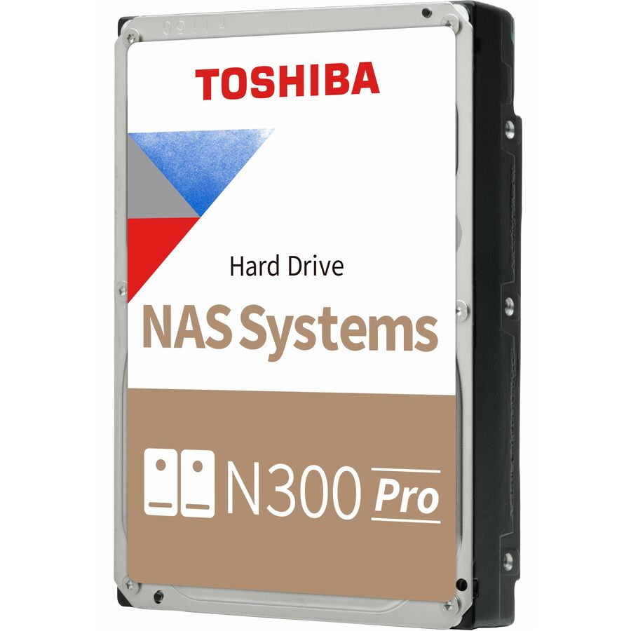 Toshiba N300 Pro HDWG82AXZSTB 20 TB Hard Drive - 3.5" Internal - SATA (SATA/600) - Conventional Magnetic Recording (CMR) Method