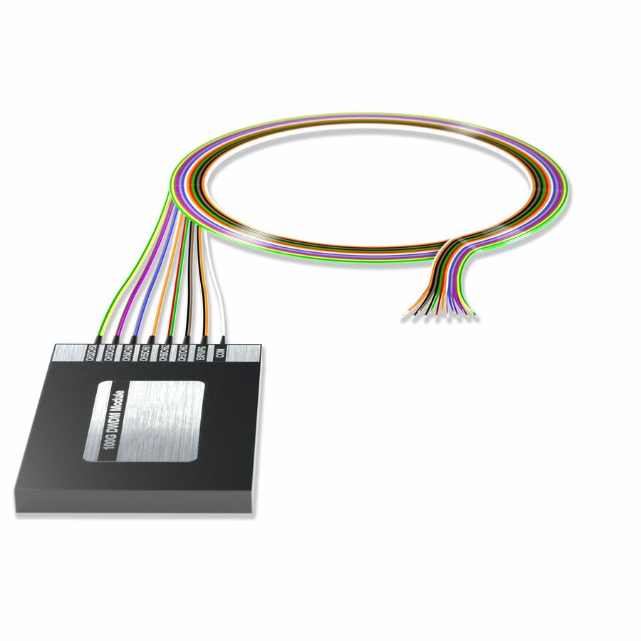 AddOn 12+2 Channel OSP DWDM Mux/Demux C52-C63 with Upgrade and Express Ports, 40in Single-Mode Pigtails, and no connectors