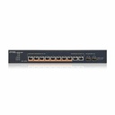 ZYXEL 8-port 10G Multi-Gig PoE Lite-L3 Smart Managed Switch with 4 10G Uplink