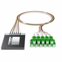 AddOn 8+2 Channel OSP DWDM Mux/Demux C32-C39 with Upgrade and Express Ports, SC/APC Connectors on 40in Single-Mode Pigtails