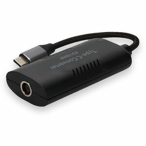 AddOn Dell 470-ACFH Compatible Black 7.4 mm x 5.0 mm to USB-C Power Adapter Tip
