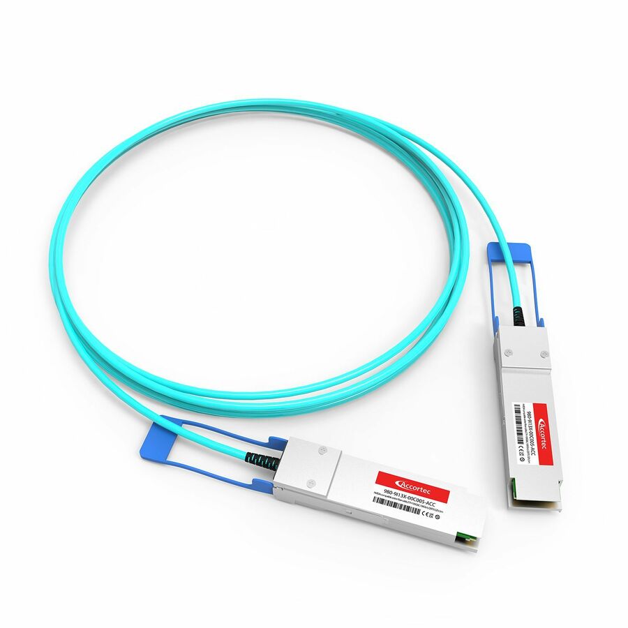 Accortec NVIDIA Active Fiber Cable, ETH 100GbE, 100Gb/s, QSFP, LSZH, 5m