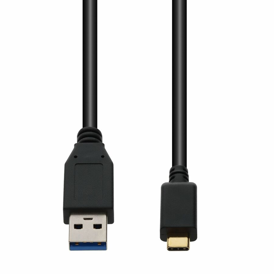 AddOn 10ft USB C 3.0 (Male) to USB A 3.0 (Male) Black Cable, 5Gbps
