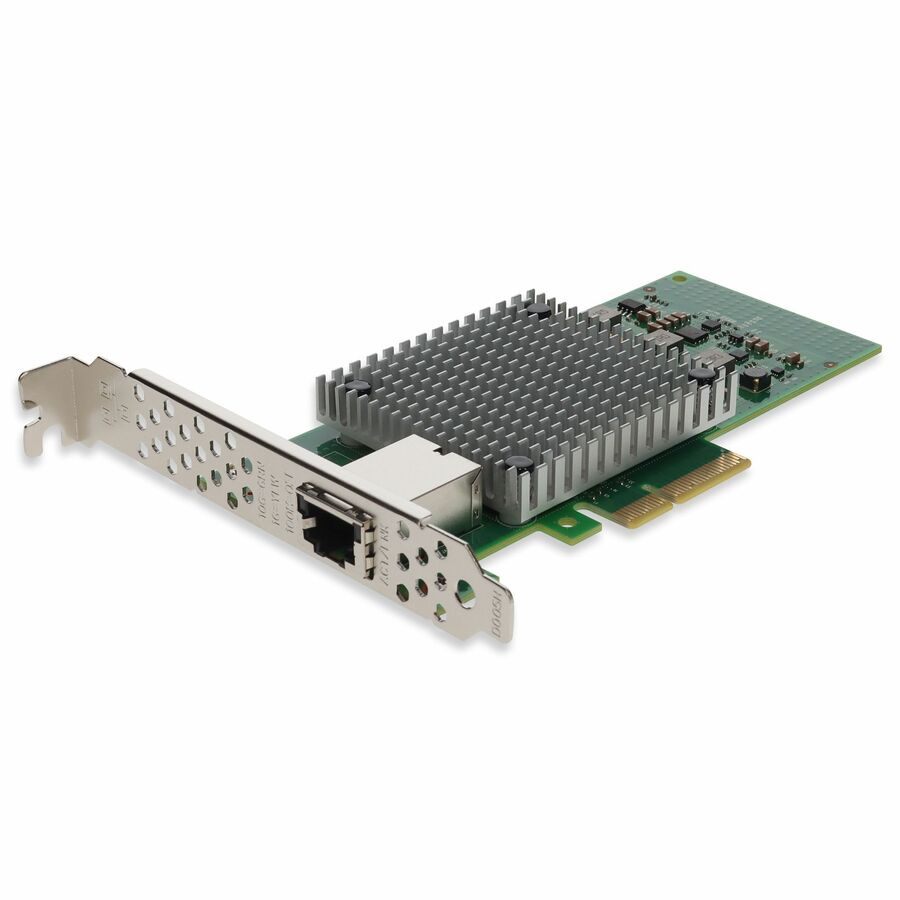 AddOn 10Gbs Single Open RJ-45 Port 100m PCIe 3.0 x8 Network Interface Card