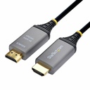 StarTech 20m (66ft) HDMI 2.1 Hybrid Active Optical Cable (AOC), CMP Plenum, 8K 60Hz, 48Gbps, Certified Ultra High Speed HDMI Cable