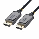 StarTech 20m (66ft) DisplayPort 1.4 Hybrid Active Optical Cable (AOC), CMP Plenum, 8K 60Hz, 32.4Gbps, Active DisplayPort Cable