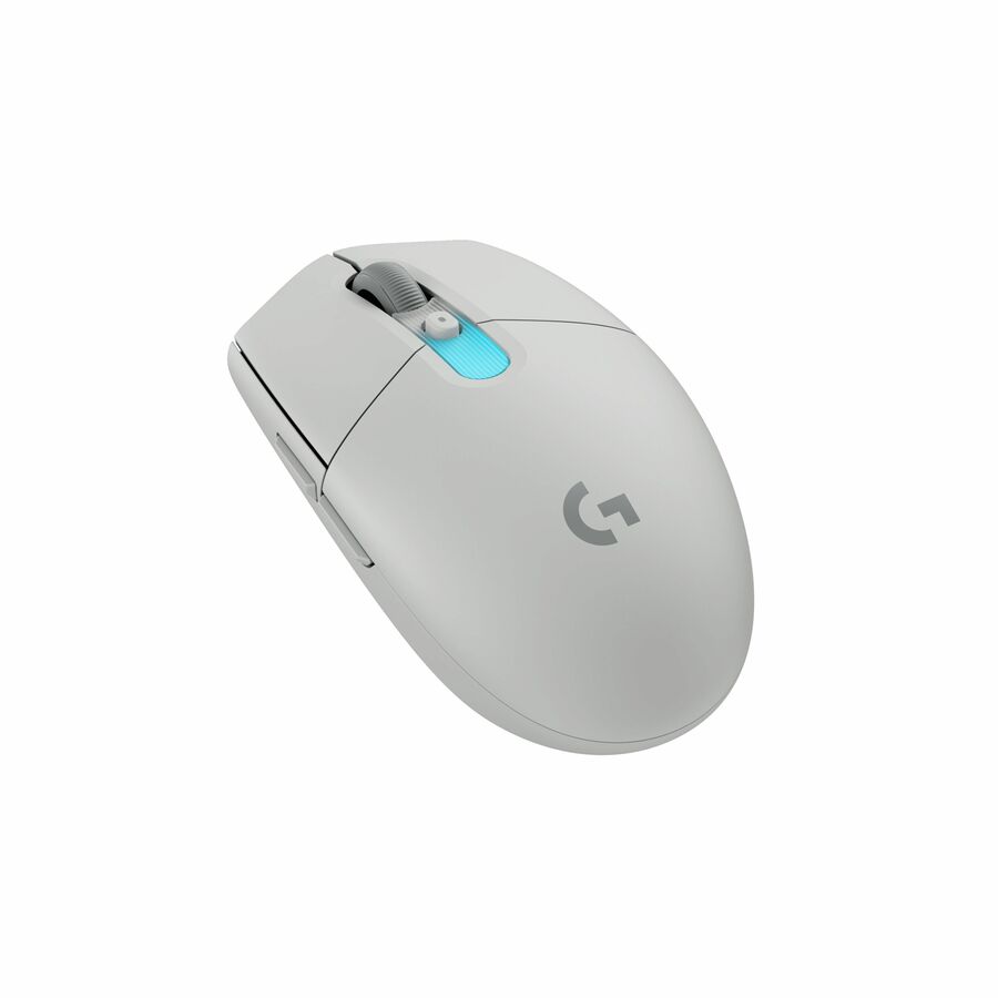 Logitech G305 X SUPERLIGHT Wireless Gaming Mouse, Lightweight 59 g Rechargeable PC Gaming Mouse, HERO 44K Sensor, Bluetooth, White