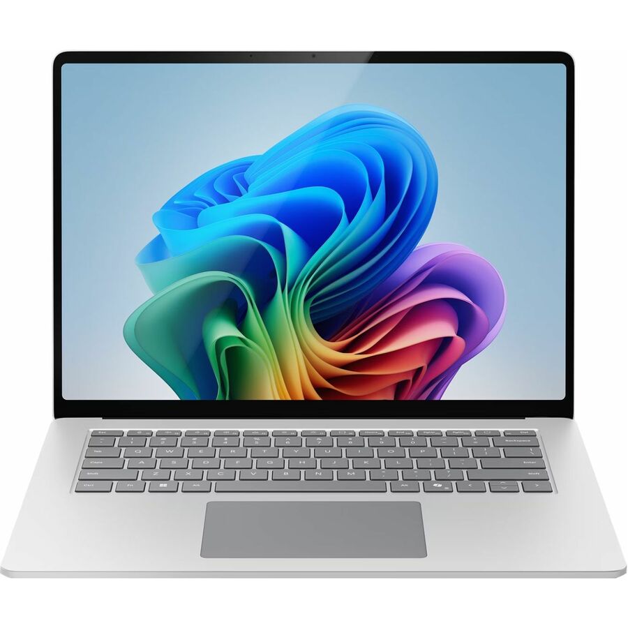 Microsoft Surface Laptop 8 15" Touchscreen Copilot+ PC Notebook - 120 Hz - Intel Core Ultra X7 Series 3 368H - 16 GB - 256 GB SSD - English Keyboard - Smart Card Reader - Platinum