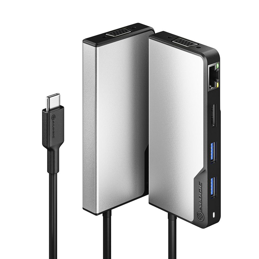 Alogic USB-C Fusion MAX 6-in-1 Hub - Space Grey