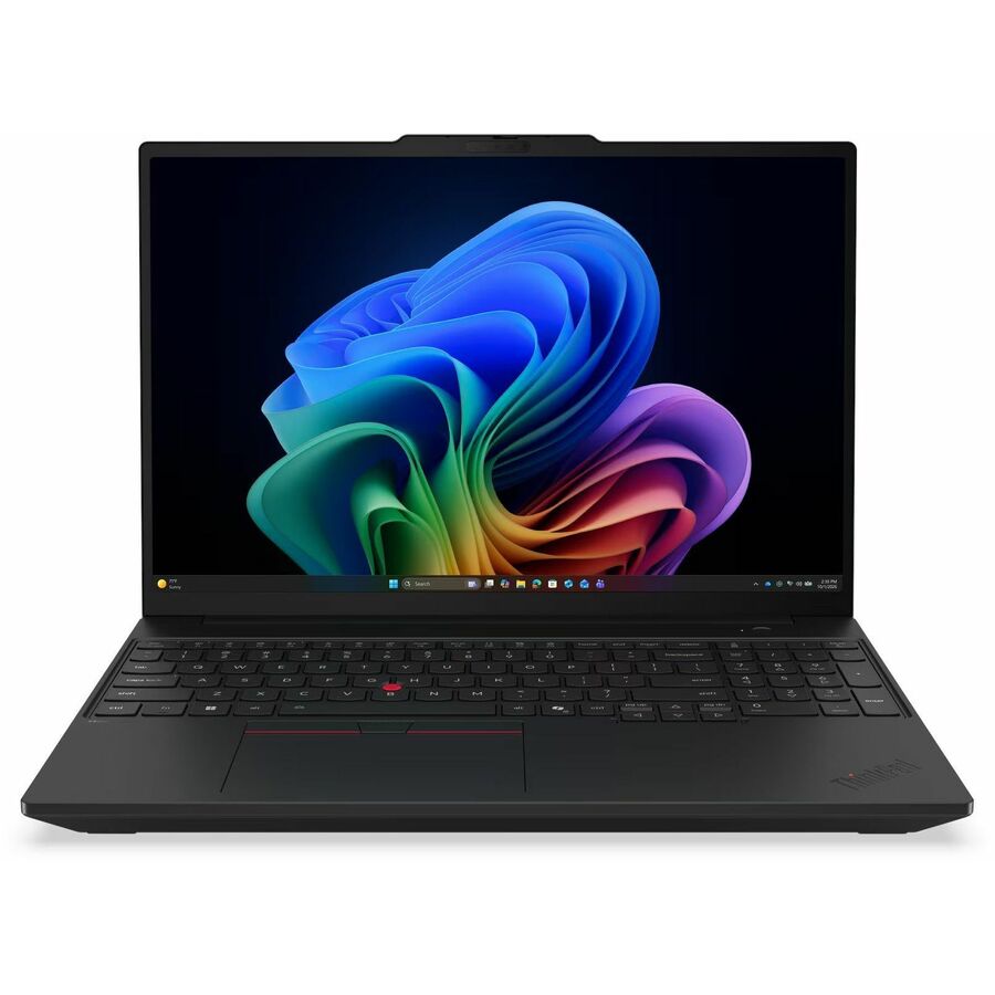 Lenovo ThinkPad T16 Gen 5 22AN0011US 16" Touchscreen Notebook - WUXGA - 60 Hz - AMD Ryzen 7 PRO Ryzen PRO 200 Series 250 - 32 GB - 512 GB SSD - English Keyboard - Black
