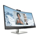 HP E34m G4 34" Class Webcam WQHD Curved Screen LCD Monitor - 21:9 - Black