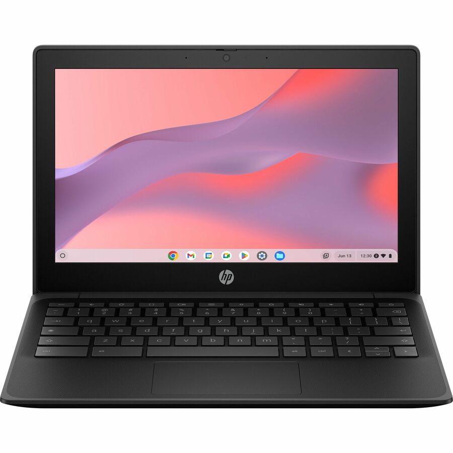 HP Fortis G1m 11.6" Touchscreen Rugged Clamshell Chromebook - HD - Octa-core (ARM Cortex A76 + Cortex A55) - 4 GB - 32 GB Flash Memory - English Keyboard - Jet Black - Smart Buy