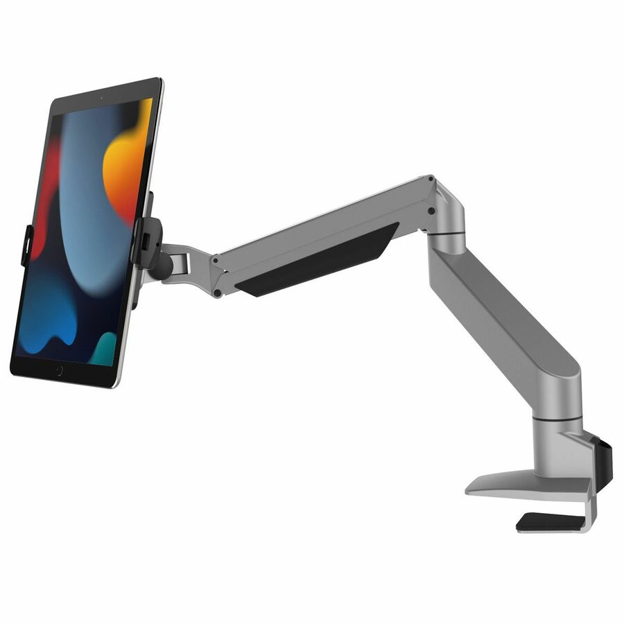 Compulocks Cling Reach Mounting Arm for Tablet, iPad - Black, Silver - Landscape/Portrait