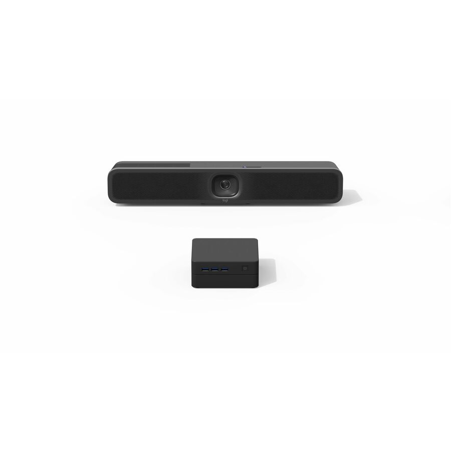 Logitech MeetUp 2 All-in-One USB Conference Camera with Built-In AI, TAA Compliant
