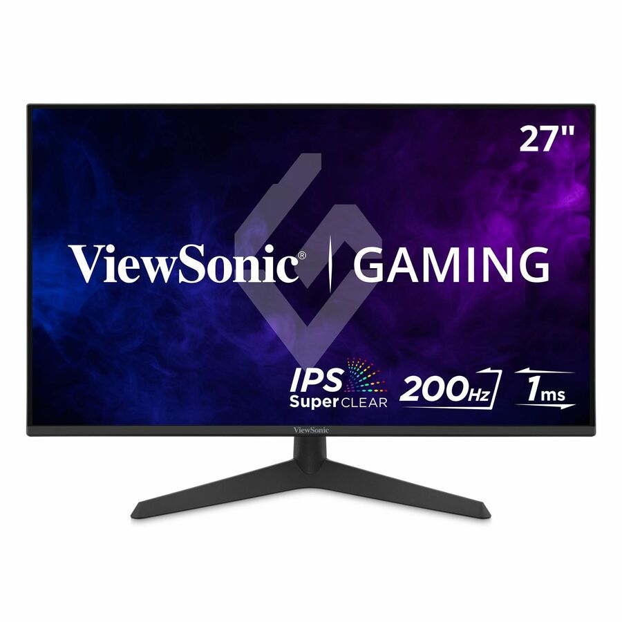 ViewSonic VX2729 27 Inch 1080p IPS Gaming Monitor with 200Hz, 1ms, FreeSync Premium, HDR10, Tilt Adjustment, HDMI, and DisplayPort Inputs