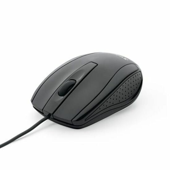 Verbatim Corded Notebook Optical Mouse - Black