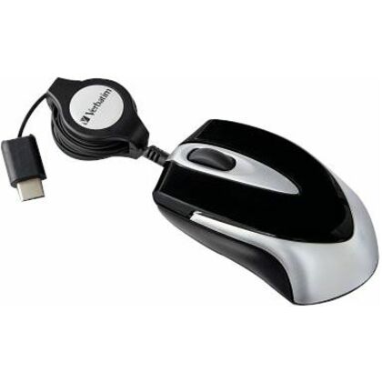 USB-C™ Mini Optical Travel Mouse - Black