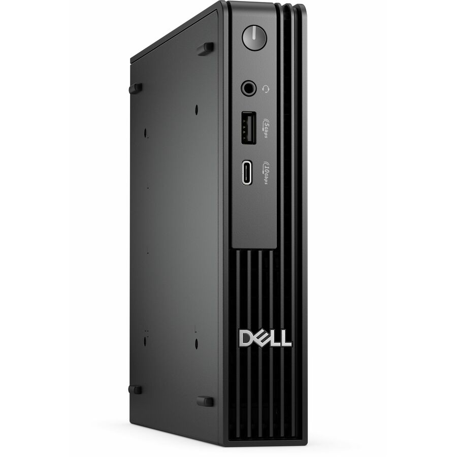 Dell Pro Micro QCM1255 Desktop Computer - AMD Ryzen 5 PRO 8500GE - 16 GB - 512 GB PCI Express NVMe 4.0 SSD - Micro PC