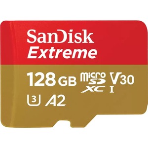 WD Extreme 128 GB Class 3/UHS-I (U3) V30 microSDXC