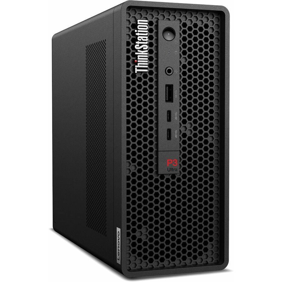 Lenovo ThinkStation P3 Ultra Gen 2 30J50054US Workstation - 1 x Intel Core Ultra 7 2nd Gen 265 - vPro Technology - 32 GB - 1 TB SSD - Small Form Factor