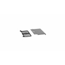 Panduit HD Flex Enclosure Slack Plate w/Rear 1RU, Black