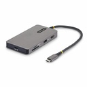 StarTech USB-C Multiport Adapter with 4K 60Hz HDMI, 140W Power Delivery, USB 10Gbps, GbE, SD / MicroSD Slots, Plug-and-Play