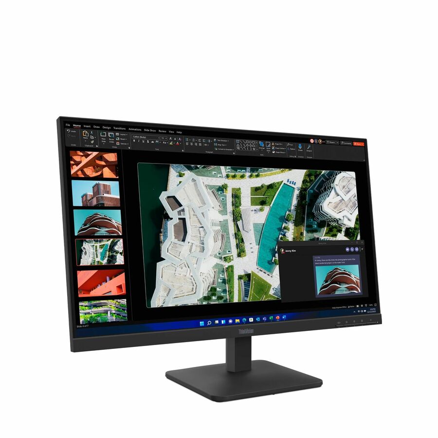 Lenovo ThinkVision S27-4e 27" Class Full HD LED Monitor - 16:9 - Raven Black