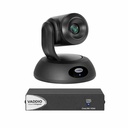 Vaddio RoboSHOT 4K 12E HDBT PTZ Camera OneLINK HDMI Video Conferencing System - TAA Compliant - Black