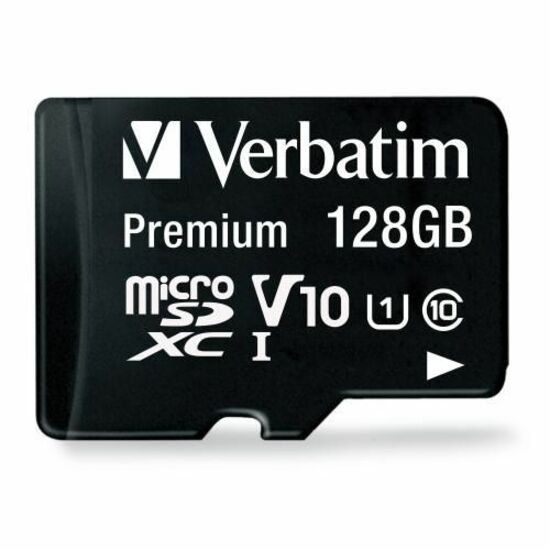 Verbatim 8GB Premium microSDHC Memory Card with Adapter, UHS-I Class 10