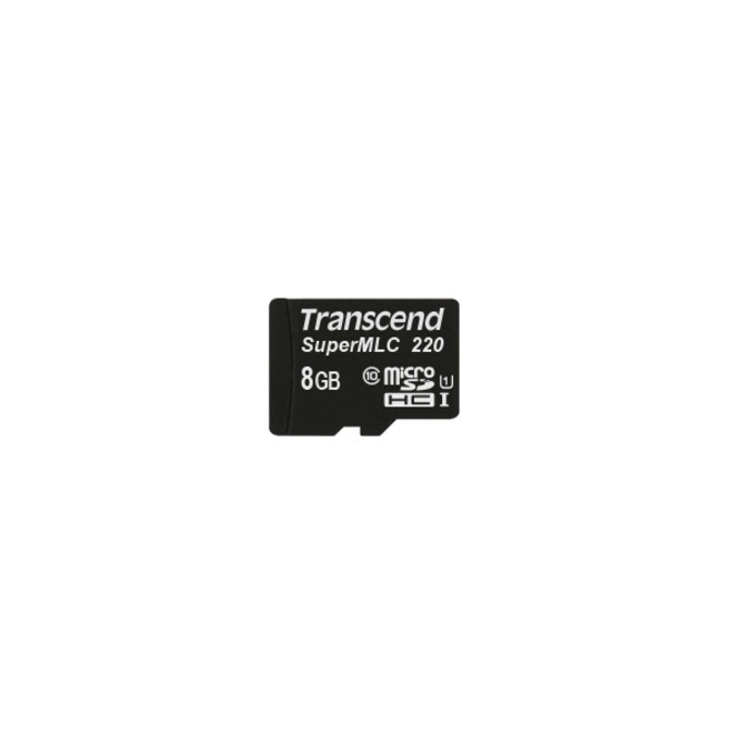 Transcend 8 GB Class 10/UHS-I (U1) microSDHC - 1