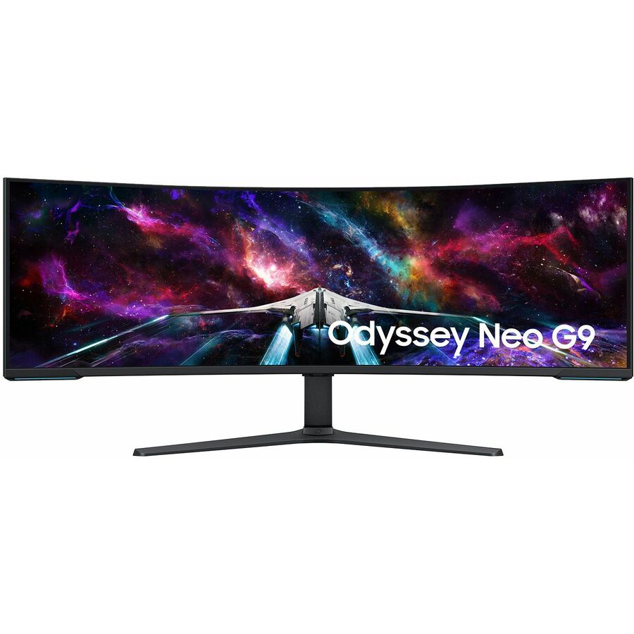 Samsung Odyssey Neo G9 S57CG952NN 57" Class DUHD Curved Screen Gaming LED Monitor - 32:9 - Black, White