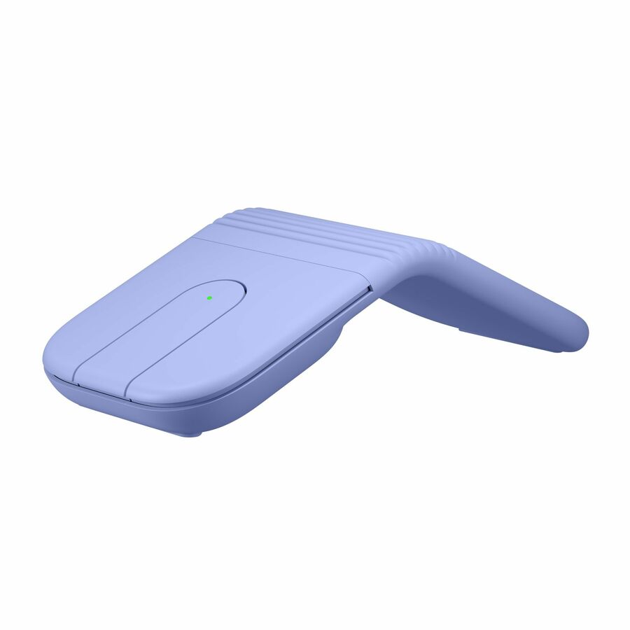 Logitech Mobi Fold, Ultra-Portable Travel Mouse, Small and Light, Touch Scroll, Quiet Clicks, 4K DPI, Bluetooth, Lilac