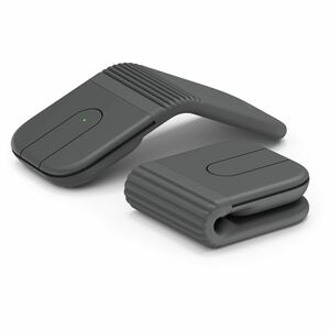 Logitech Mobi Fold for Business, Foldable Wireless Mouse with Touch Scroll, Quiet Clicks, 4K DPI, Logi Bolt Receiver, Bluetooth, Fast Pair, Works with Chromebook, PC, Mac