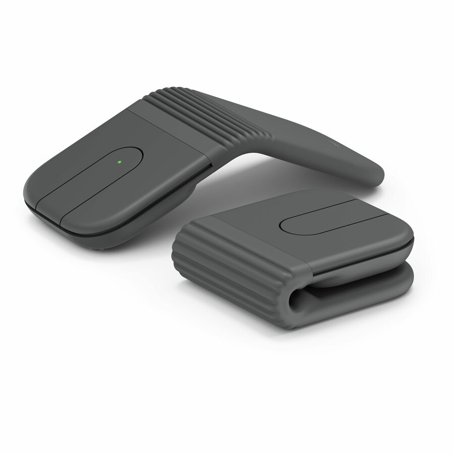 Logitech Mobi Fold for Business, Foldable Wireless Mouse with Touch Scroll, Quiet Clicks, 4K DPI, Logi Bolt Receiver, Bluetooth, Fast Pair, Works with Chromebook, PC, Mac