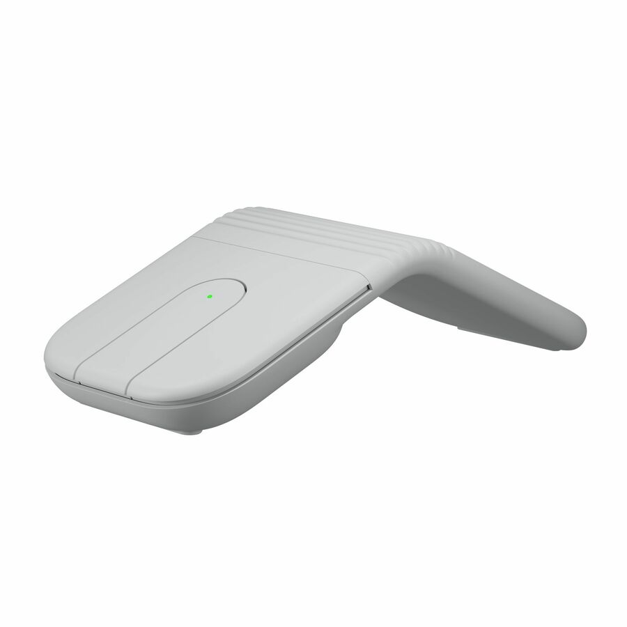 Logitech Mobi Fold, Ultra-Portable Travel Mouse, Small and Light, Touch Scroll, Quiet Clicks, 4K DPI, Bluetooth, Off-White