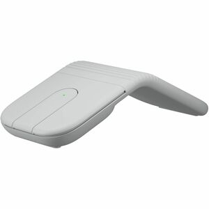Logitech Mobi Fold, Ultra-Portable Travel Mouse, Small and Light, Touch Scroll, Quiet Clicks, 4K DPI, Bluetooth, Off-White
