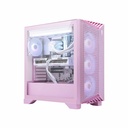 MSI Aegis RS2 AI C2NVM7-2254US Gaming Desktop PC - Intel Core Ultra 7 270K Plus, GeForce RTX 5060 Ti 8G White, 32GB DDR5, 1TB NVMe SSD, Liquid Cooling, Windows 11 Home, Pink