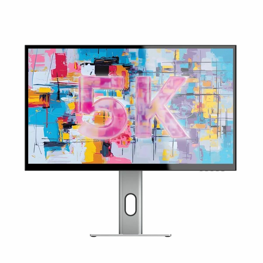 Alogic Clarity 27C5KPD 27" Class 5K LED Monitor - 16:9 - Silver, Black