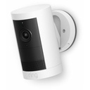 Ring Cam Plus Outdoor, Indoor 2K Network Camera - Color - 1 Pack - White