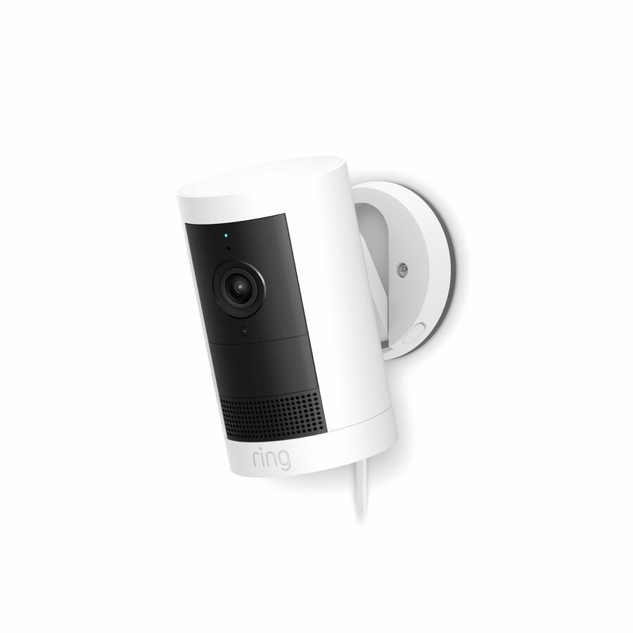 Ring Cam Plus Outdoor, Indoor 2K Network Camera - Color - 1 Pack - White