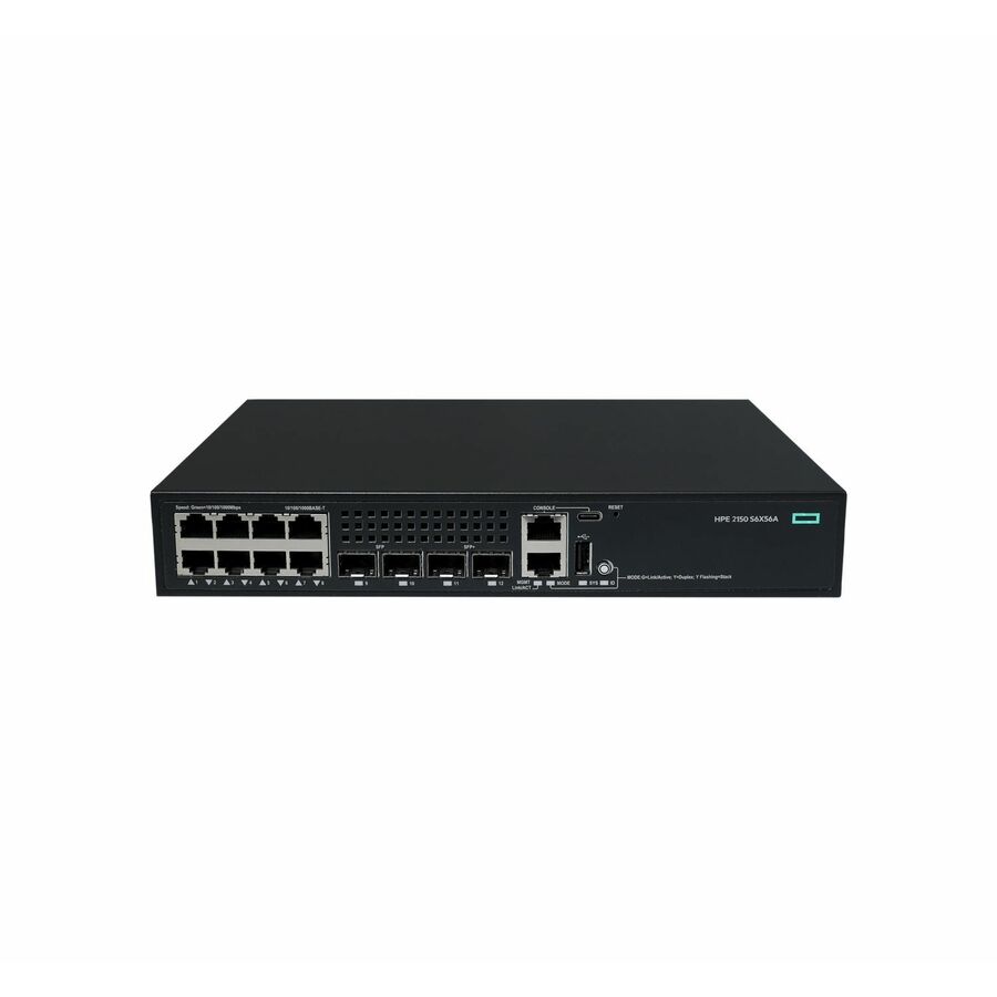 HPE CW 2150 8p 10M/100M/1G 2p SFP 1G 2p SFP+ 1G/10G Switch
