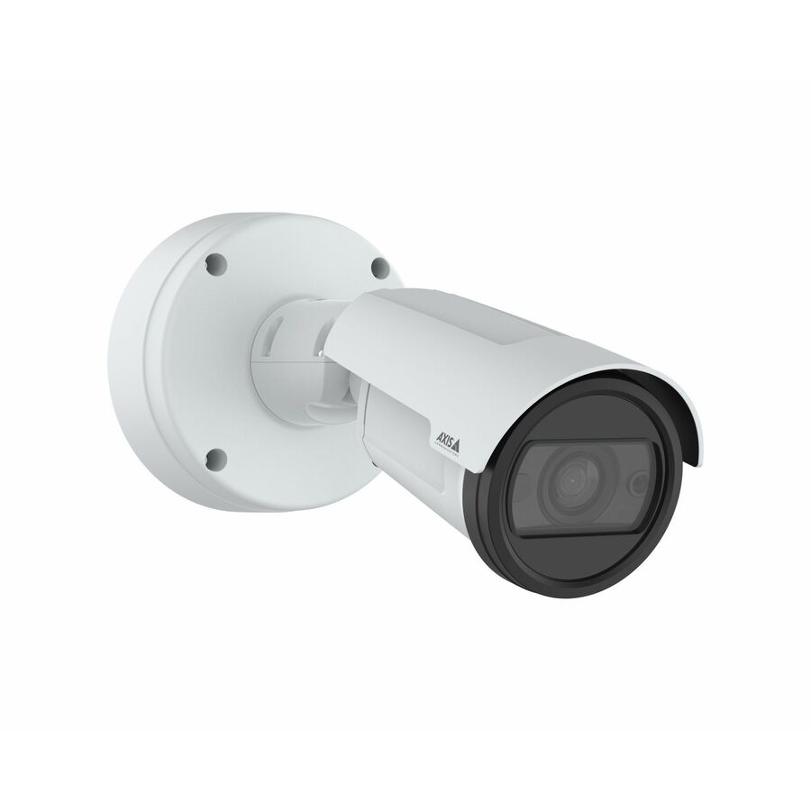 AXIS P1487-LE 5 Megapixel Indoor/Outdoor Network Camera - Color - Bullet - White - TAA Compliant
