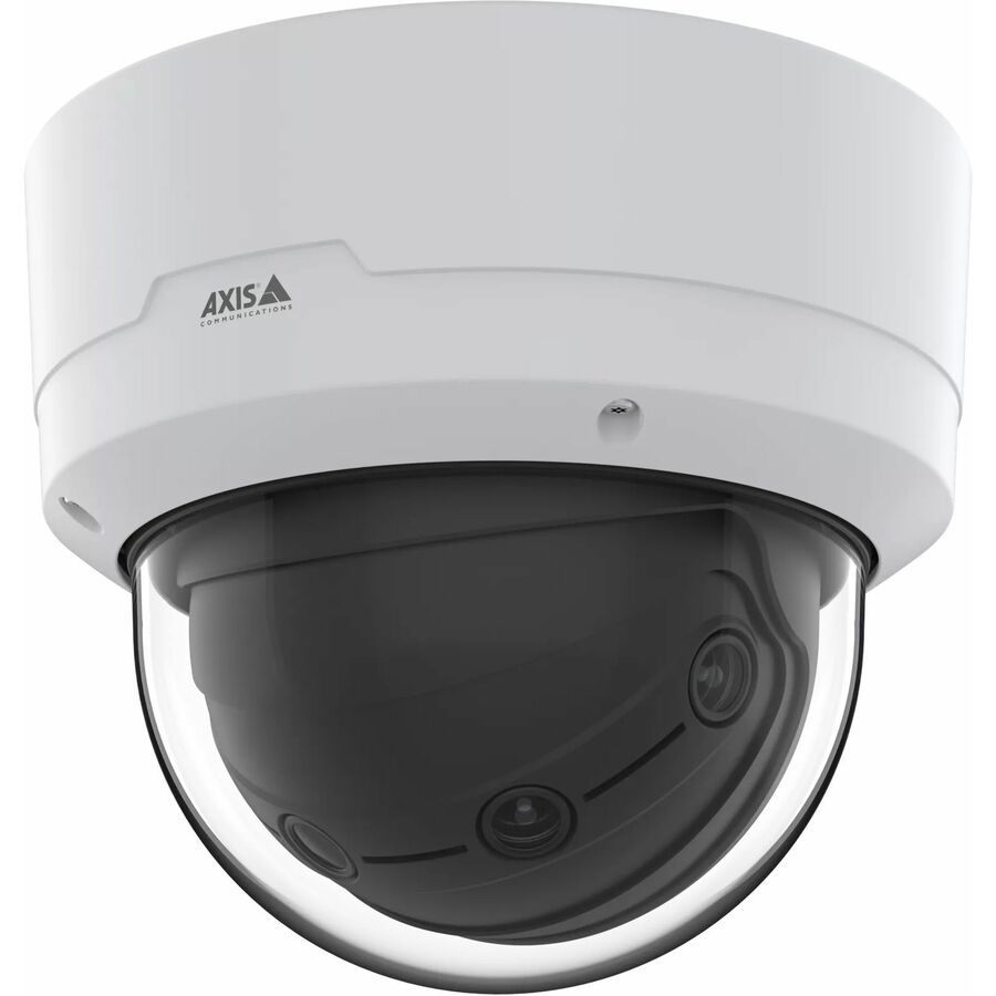 AXIS Q4809-PVE 12 Megapixel Outdoor Network Camera - Color - Dome - White - TAA Compliant