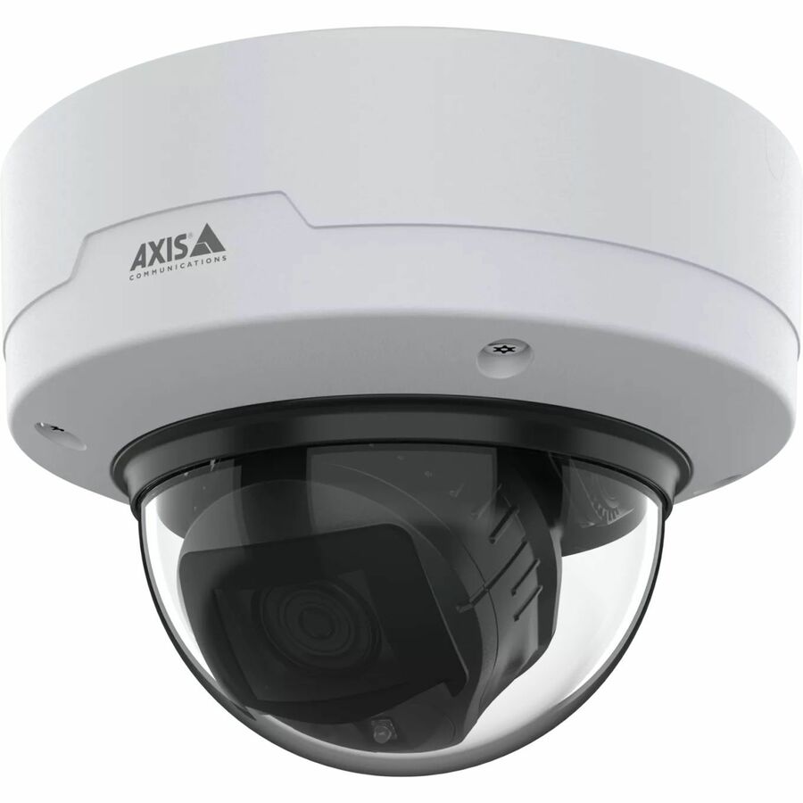 AXIS P3277-LVE Mic 5 Megapixel Indoor/Outdoor Network Camera - Color - Dome - White - TAA Compliant