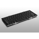 Aluratek Portable Ultra Slim Tri-Fold Bluetooth Keyboard